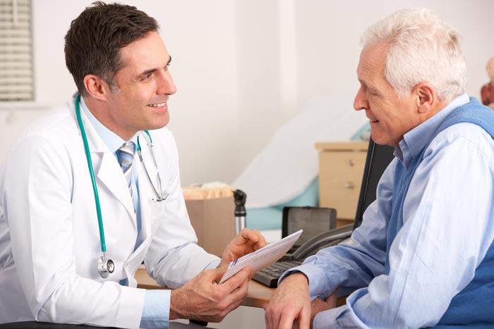 patient visiting doctor